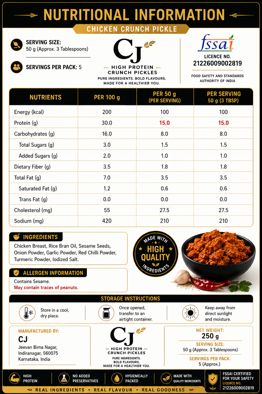 Chicken Crunch Pickle view 2
