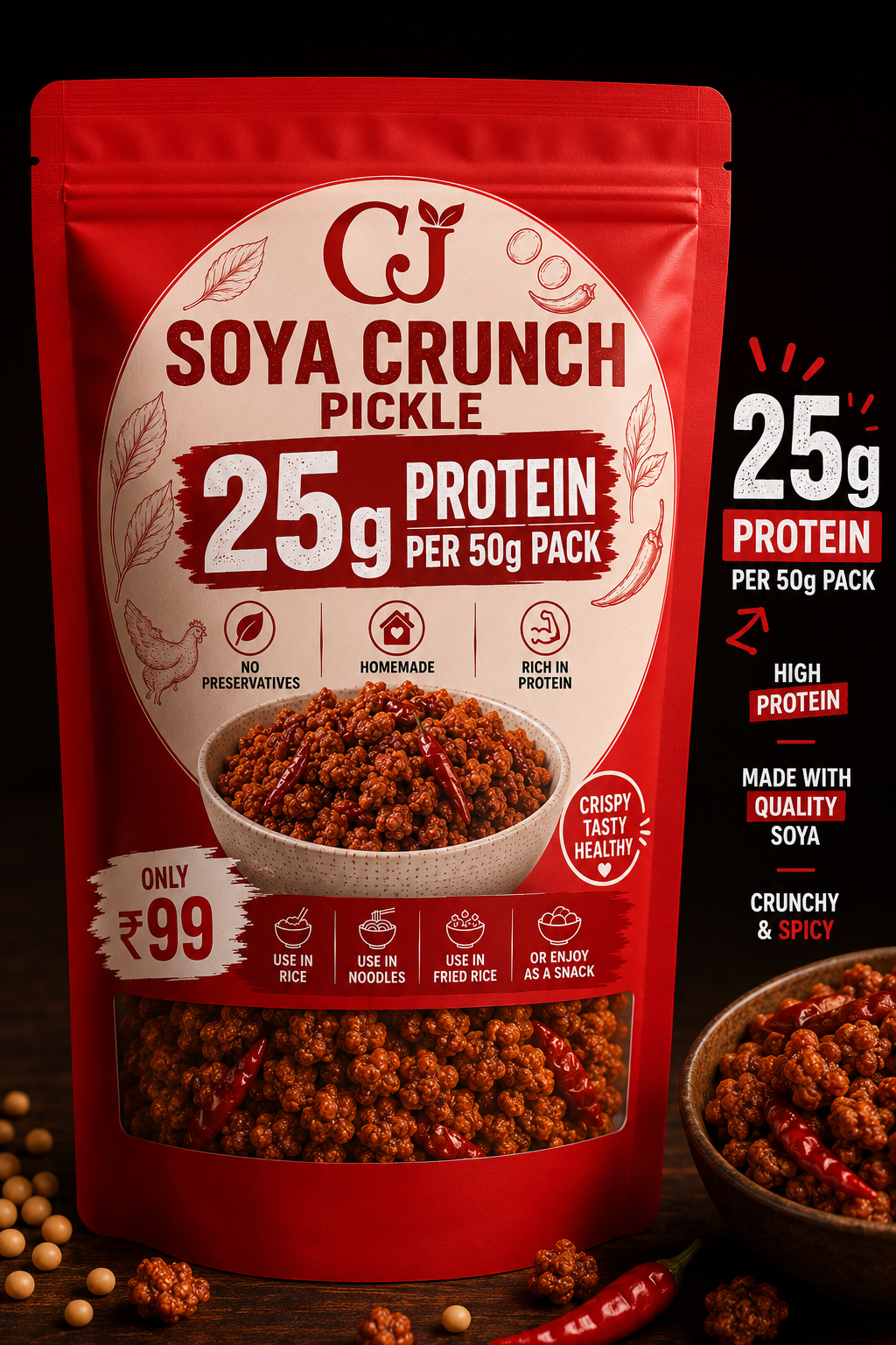 Soya Crunch Pickle
